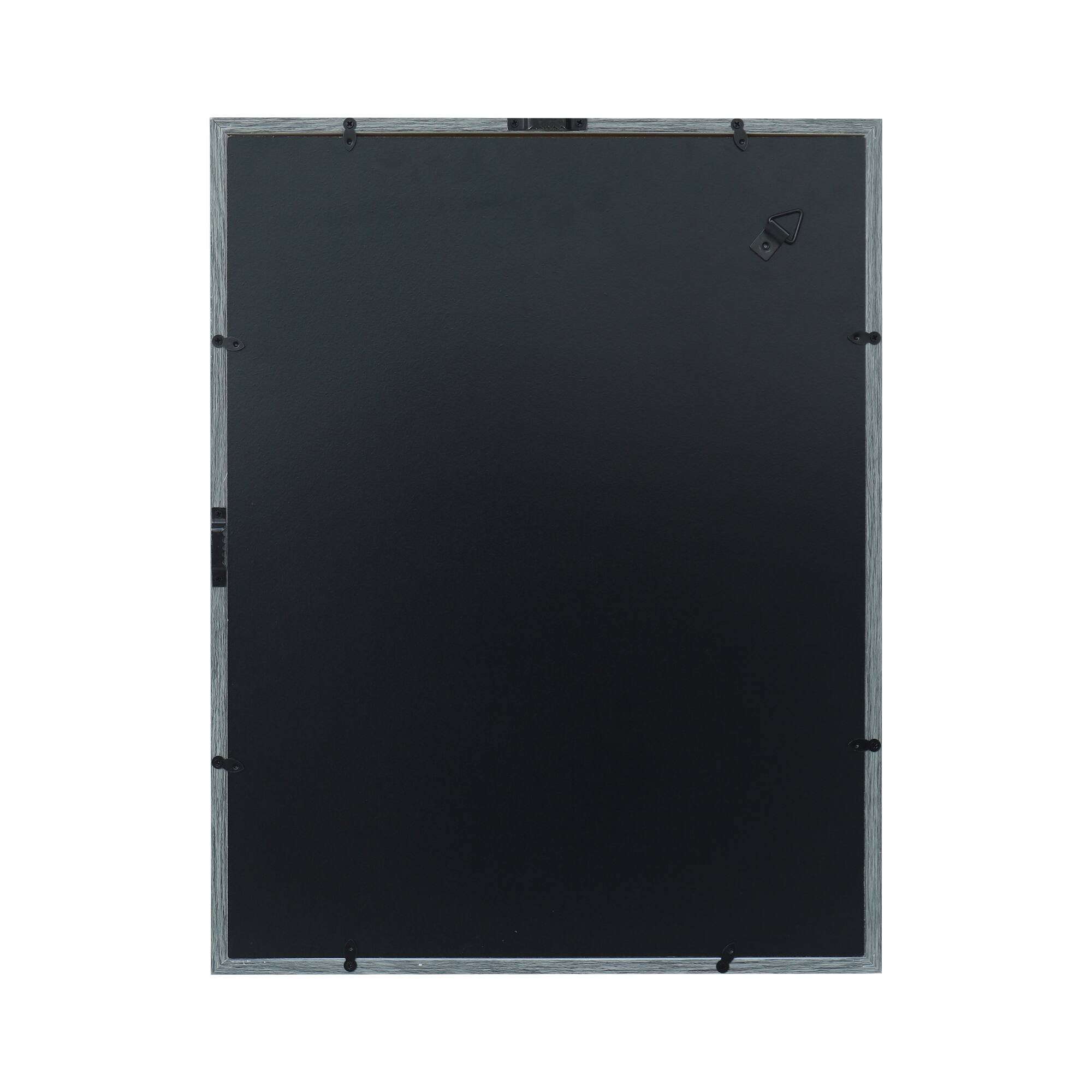 14" x 18" Gray Wood Grain Shadow Box by Studio Décor®